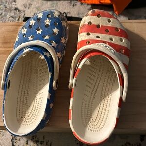 Fair condition Crocs size 7